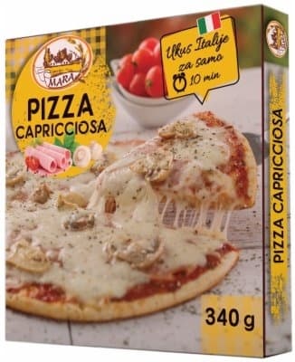 pizza capricciosa 340g 523 mara doo-slika