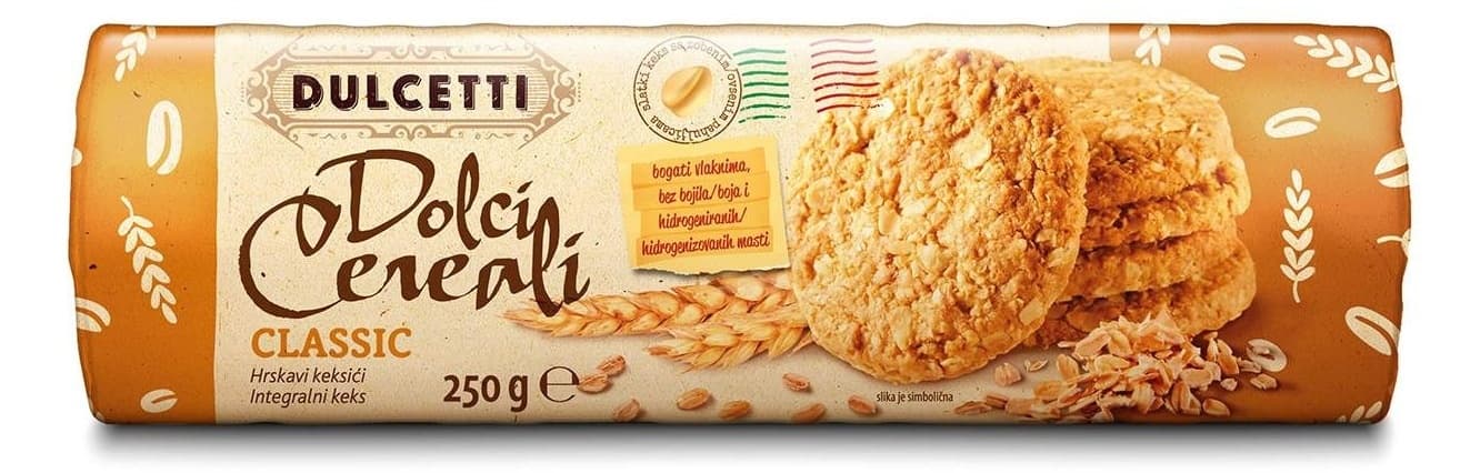 Keks DULCETTI classic 250g-slika