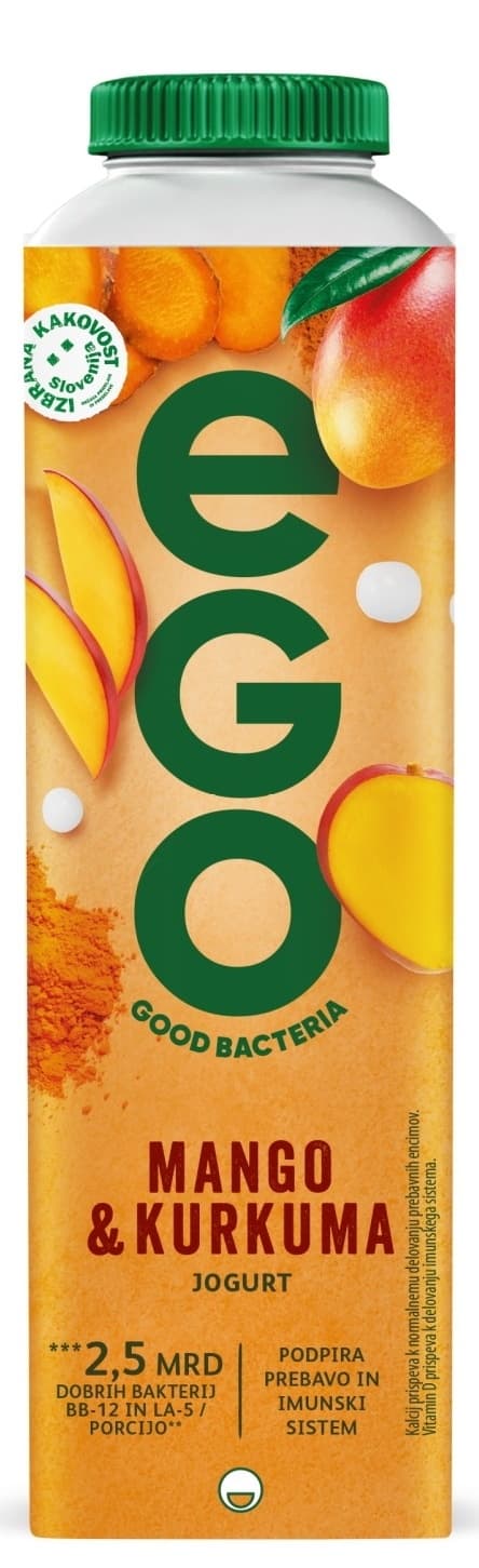 Jogurt mango kurkuma EGO 0,33kg-slika