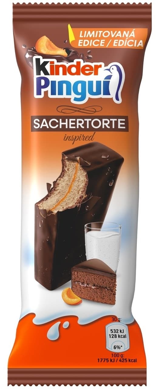 KINDER PINGUI SACHERTORTE 30GR FERRERO-slika