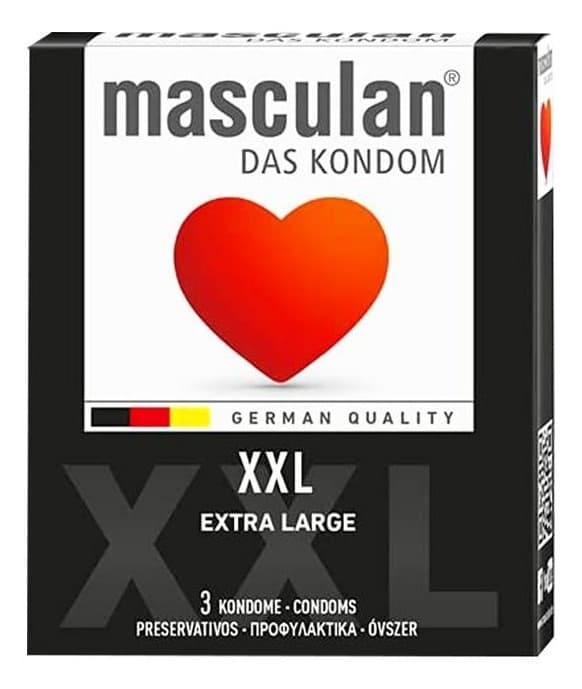 MASCULAN kondom XXL tip5 3kom-slika
