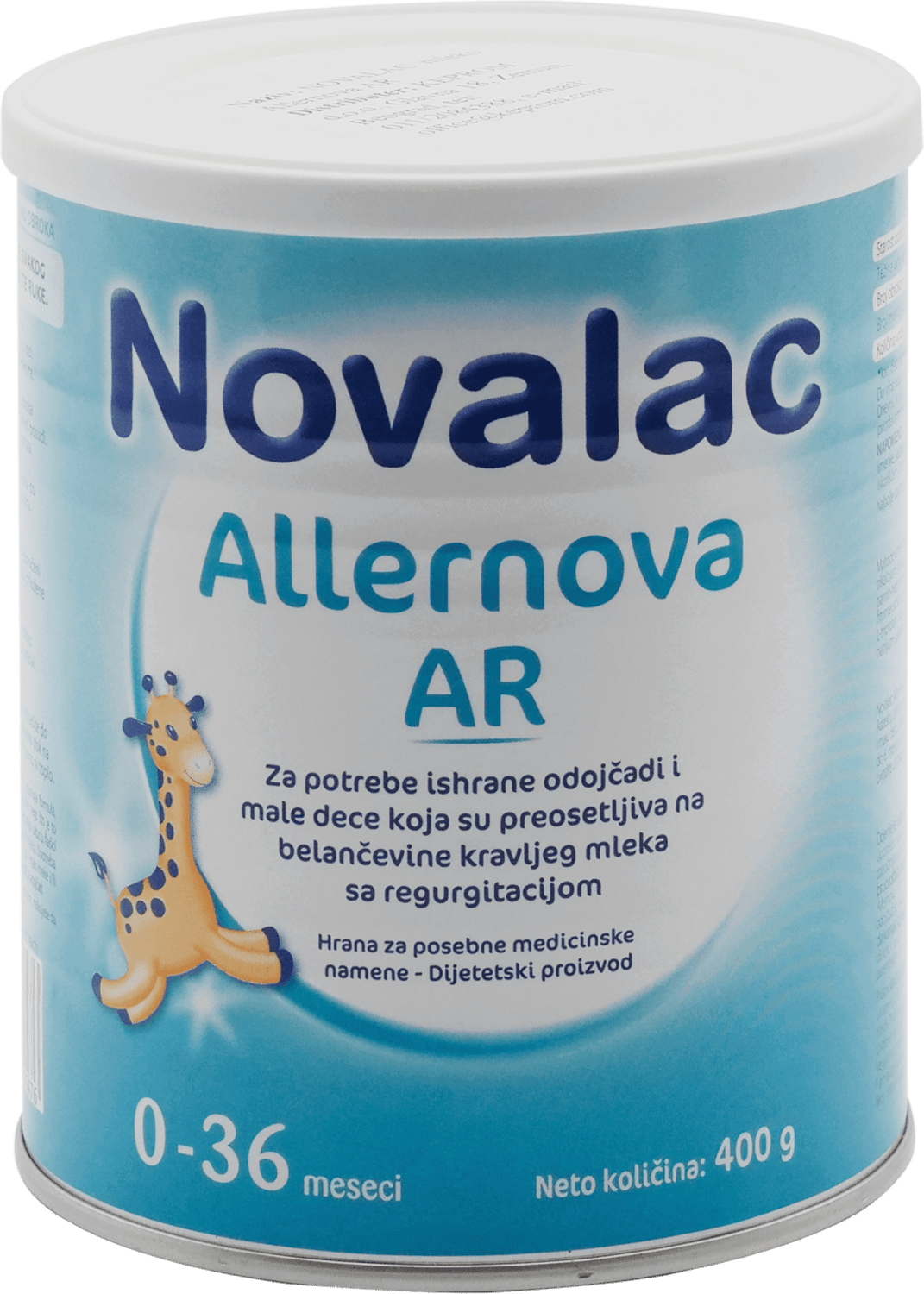 Zamensko mleko NOVALAC Allernova AR 400g-slika