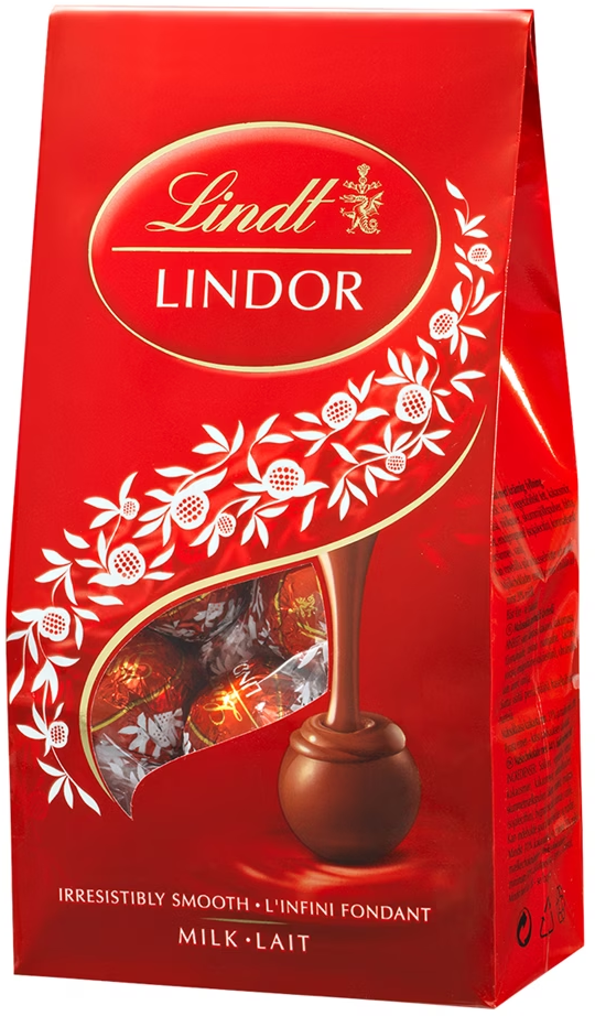 Bombonjera cornet mlecna Lindor 137g-slika