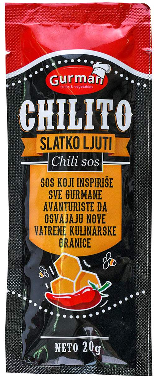 Sos GURMAN Chilito slatko ljuti 20g-slika