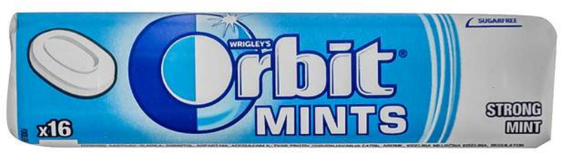 BOMBONE ORBIT STRONG MINT 28G-slika