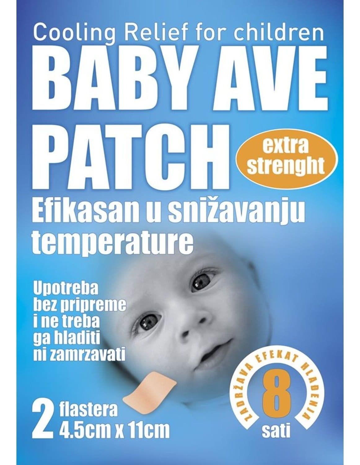 AVE Baby dečiji flasteri za skidanje temperature 2kom-slika
