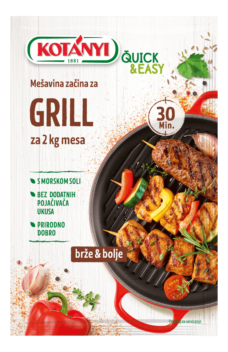 MEŠAVINA ZAČINA ZA GRILL 40G KOTANY-slika