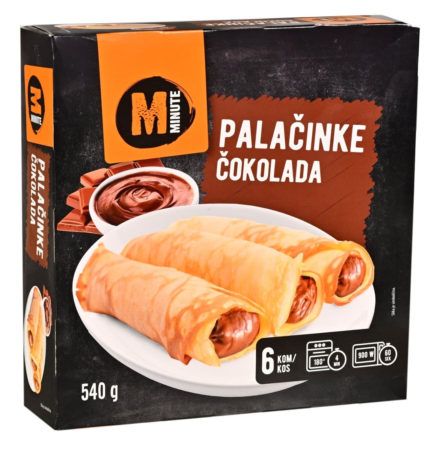 PALAČINKE ČOKOLADA 540G MINUTE-slika