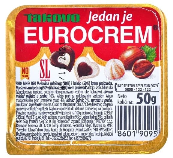 EUROKREM FOLIJA 50G.SL TAKOVO-slika