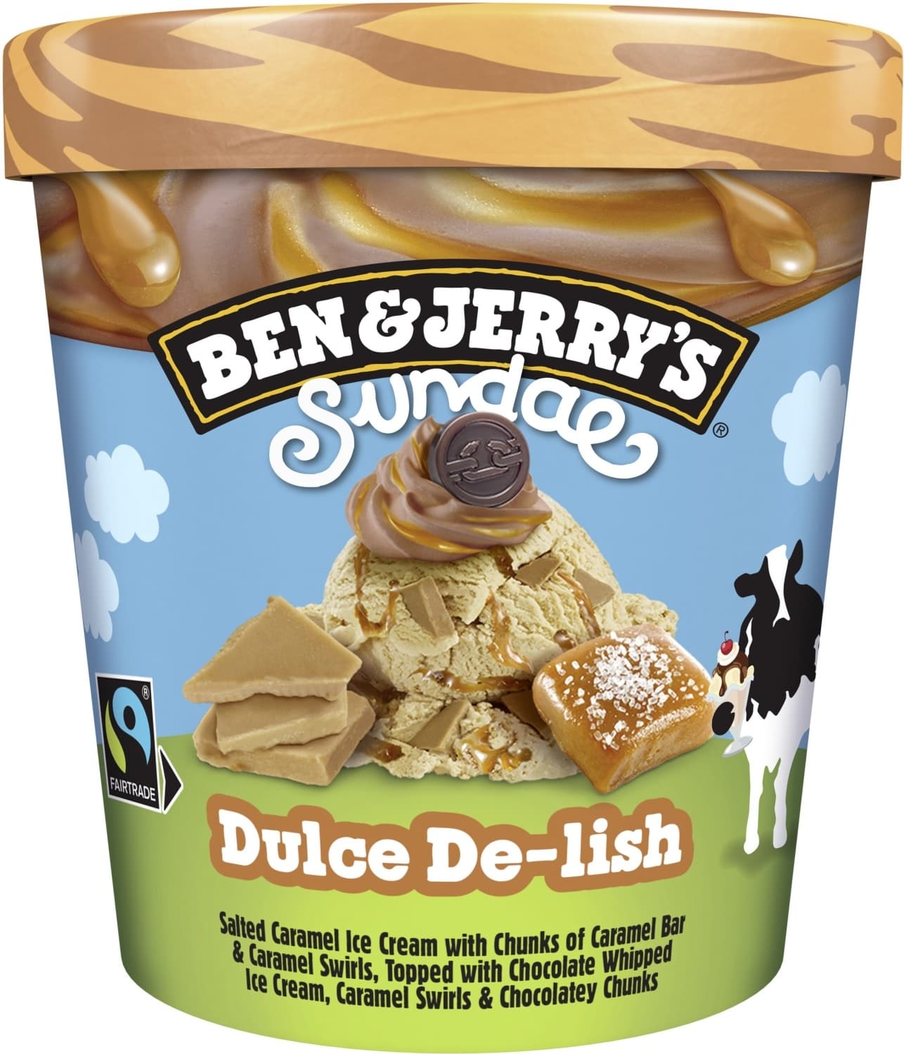 Slad.sundaes Dulce De-lish B&J427ml-slika