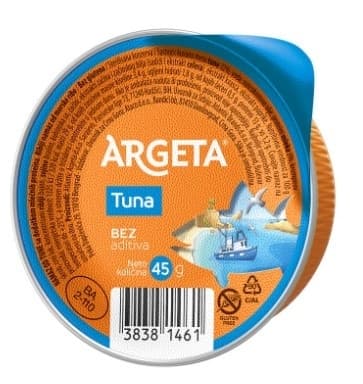 Pašteta ARGETA tuna 45g-slika
