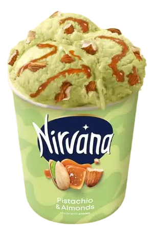 SLADOLED PISTACHIO&ALMONDS NIRVANA 420ML-slika