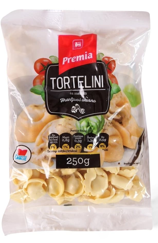 PREMIA tortelini sa mesom 250g-slika