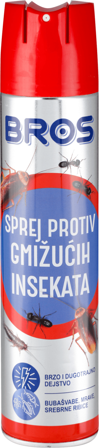 BROS sprej protiv gmižućih insekata 400ml-slika