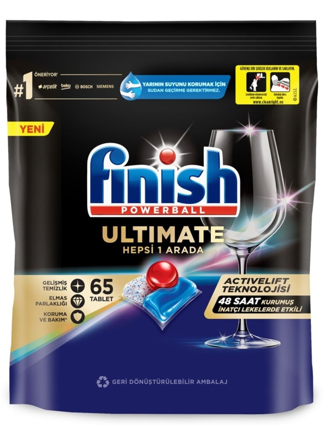 TABLETE ZA MAŠINSKO PRANJE POSUĐA FINISH 651-slika