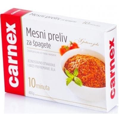 Mesni preliv za spagete Carnex 400g-slika