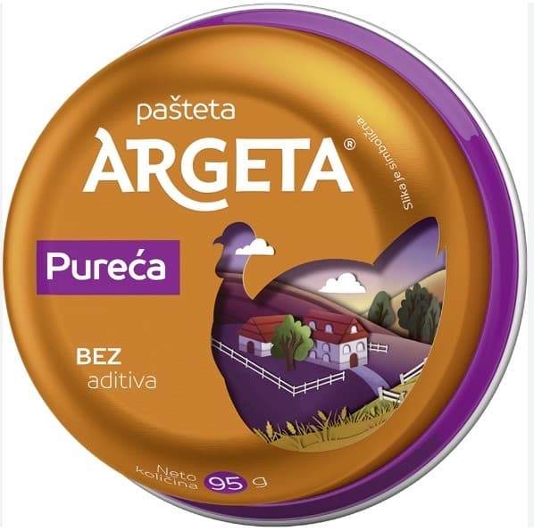 Pašteta ARGETA ćureća 95g-slika