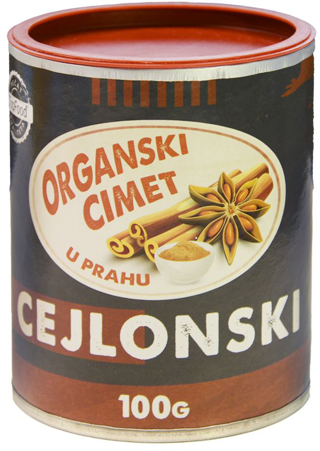 CIMET ORG CEJLONSKI 100G TOP FOODS-slika