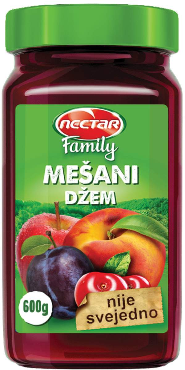 Džem mešani NECTAR 600g-slika