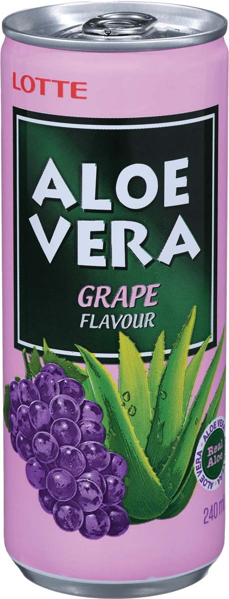SOK ALOE VERA GROŽĐE 240ML LOTTE-slika