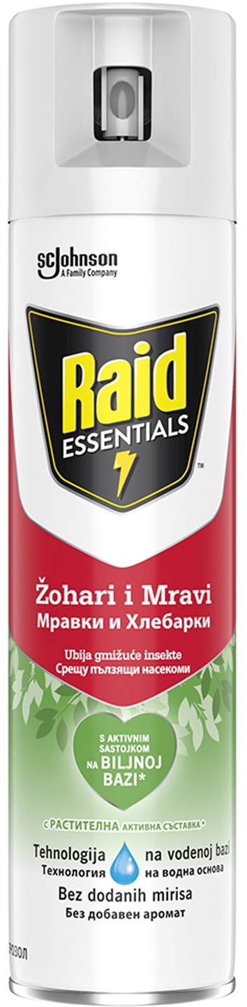 RAID sprej za gmižuće insekte 400ml-slika