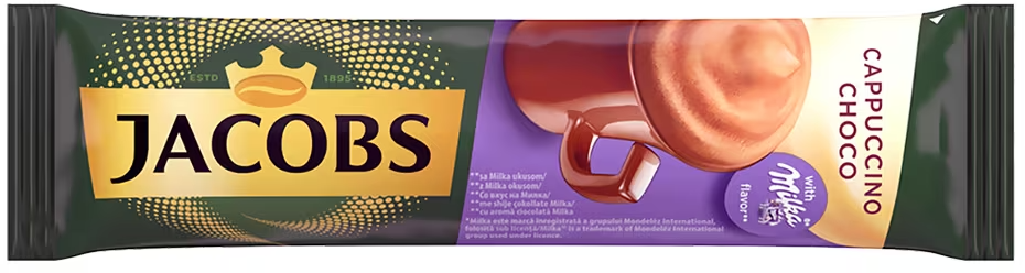 Instant kafa JACOBS Milka cappuccino choco 18g-slika