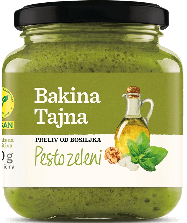 Pesto sos BAKINA TAJNA zeleni 180g-slika