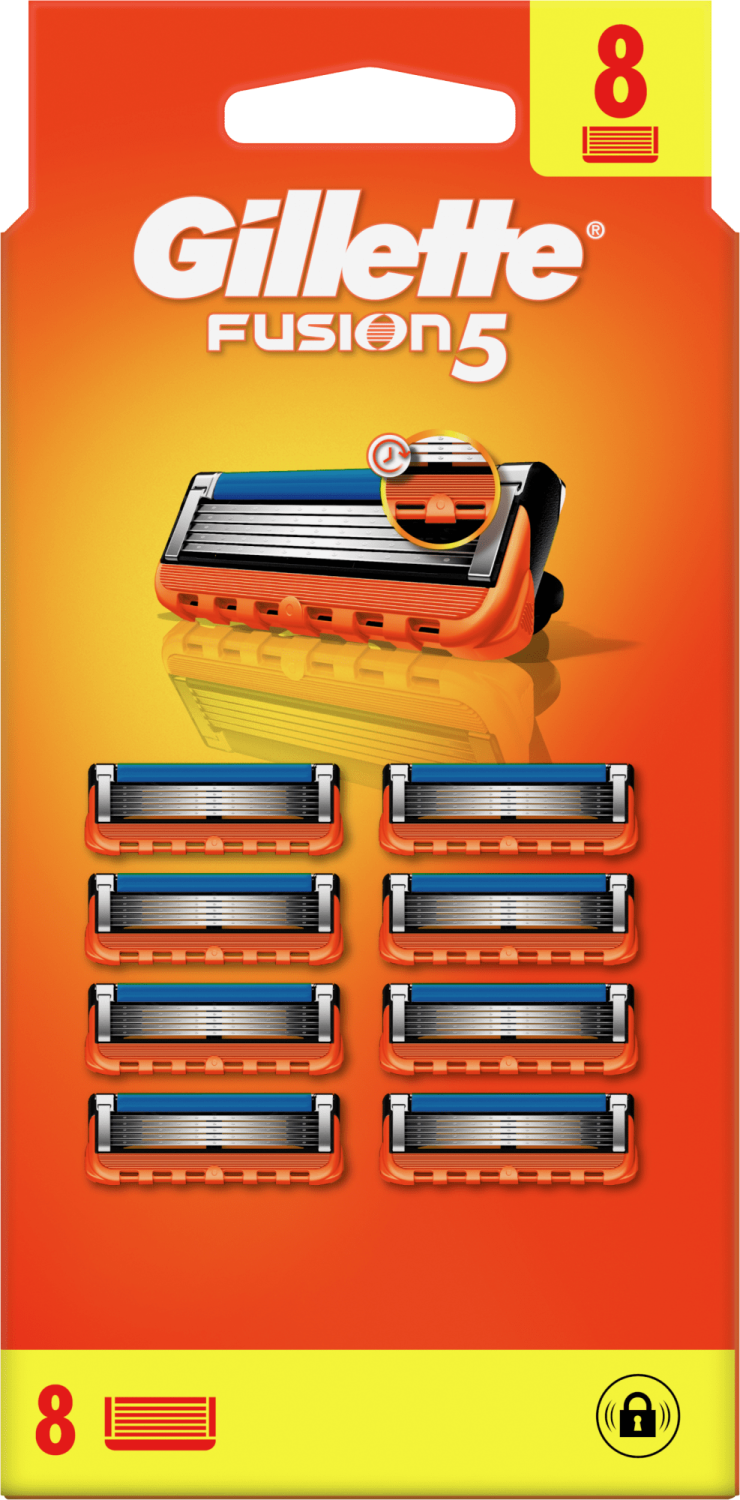 BRIJAČ FUSION BLADES 8CTS GILLETTE-slika