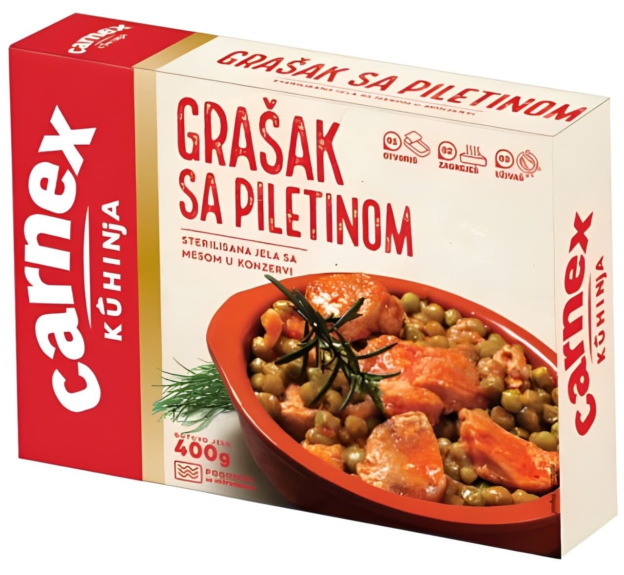 Grasak sa piletinom 400g-slika