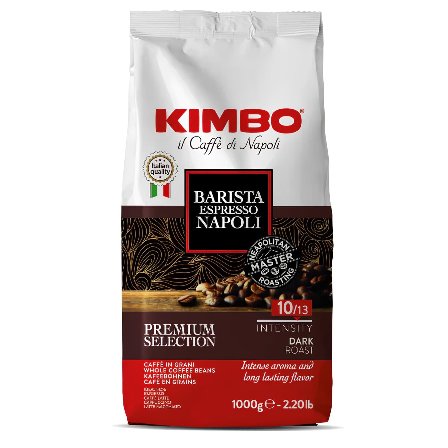 Espresso kafa KIMBO Napoli u zrnu 1kg-slika