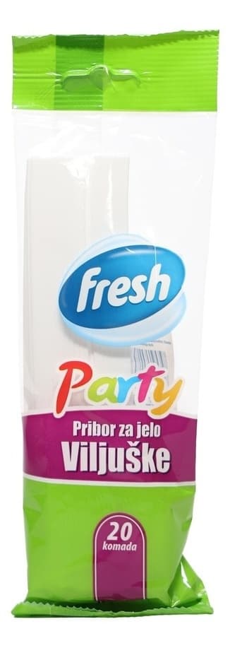 Plastične viljuške FRESH 20kom-slika