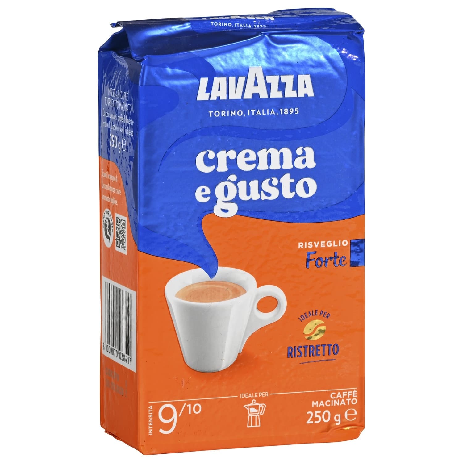 Espreso kafa LAVAZZA Crema E Gusto Forte mlevena 250g-slika