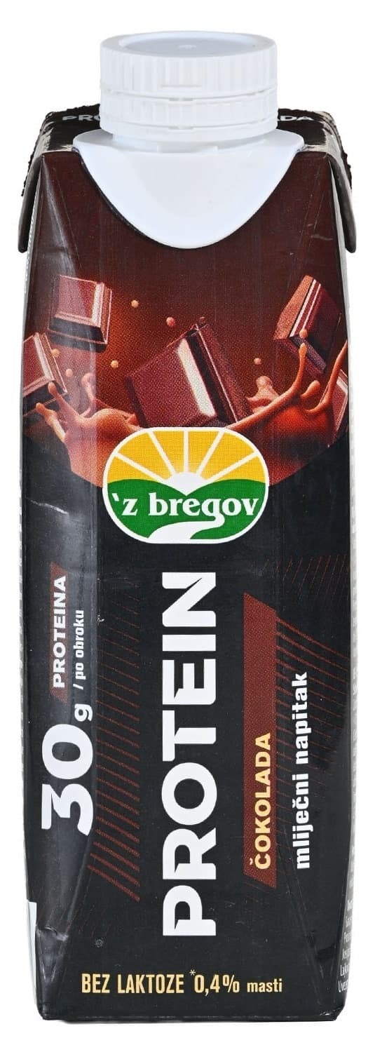 Proteinski napitak Z BREGOV čokolada 300ml-slika