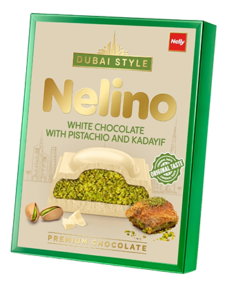 Bela čokolada NELINO Dubai 62g-slika