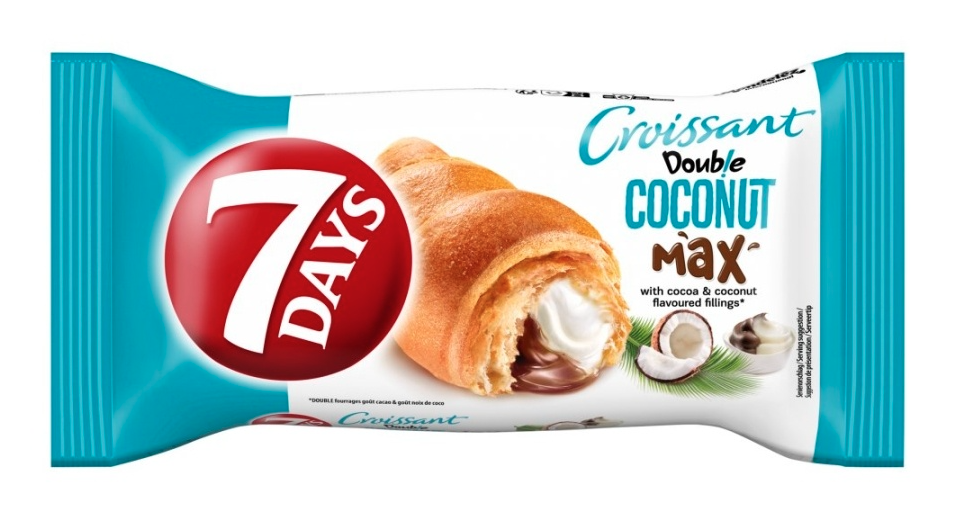 Kroasan kakao i kokos 7days 80g-slika