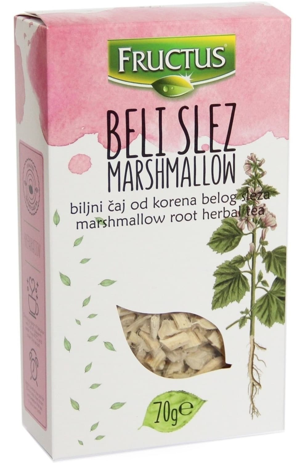 ČAJ BELI SLEZ 70G FRUCTUS-slika