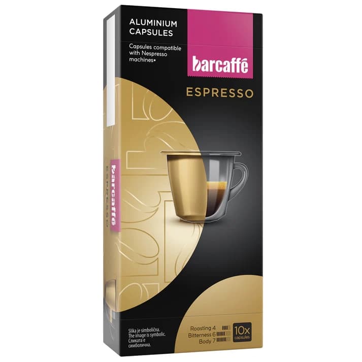Kapsule PERFETTO Espresso 55g Barcaffe 10kom-slika