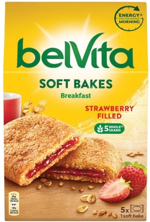Keks Belvita Soft jagoda 250g-slika