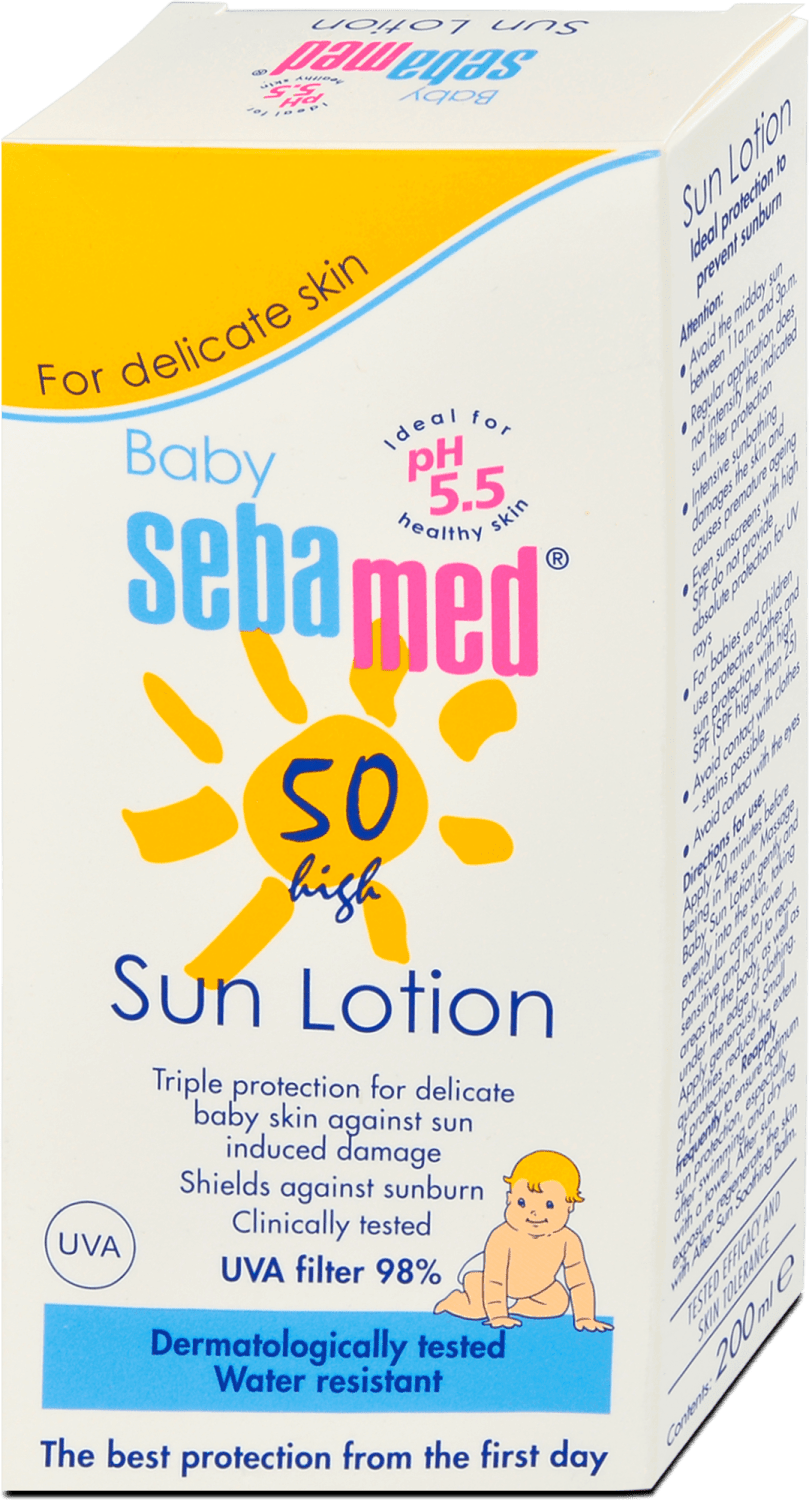 Losion za sunčanje SEBAMED baby SPF50+ 200ml-slika