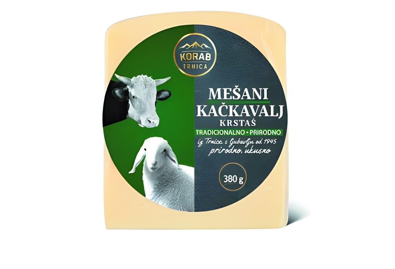 SIR MEŠ KAČKAVALJ KRSTAŠ 380G KORAB-slika