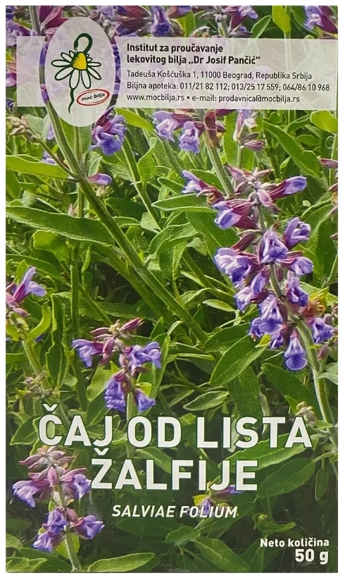 Caj od lista zalfije 50g-slika