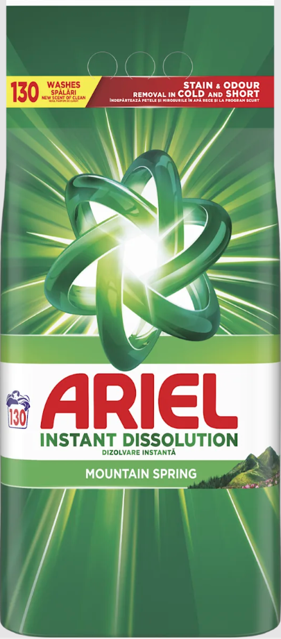 DETERDŽENT ARIEL PRAŠAK MOUNTAIN SPRING 8,45 KG 130PRANJA P&G-slika