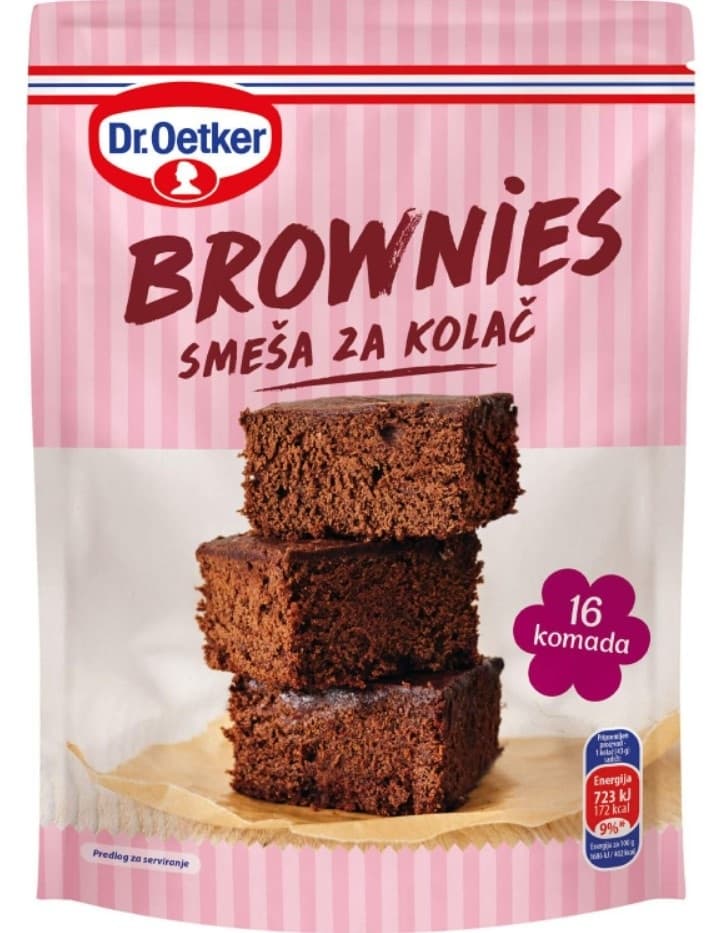 Smeša za brownies DR.OETKER 450g-slika