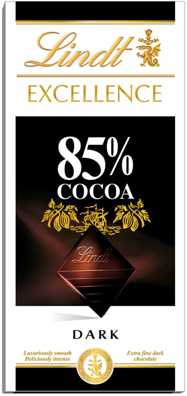ČOKOLADA LINDT EXCELLENCE 100G DARK-slika