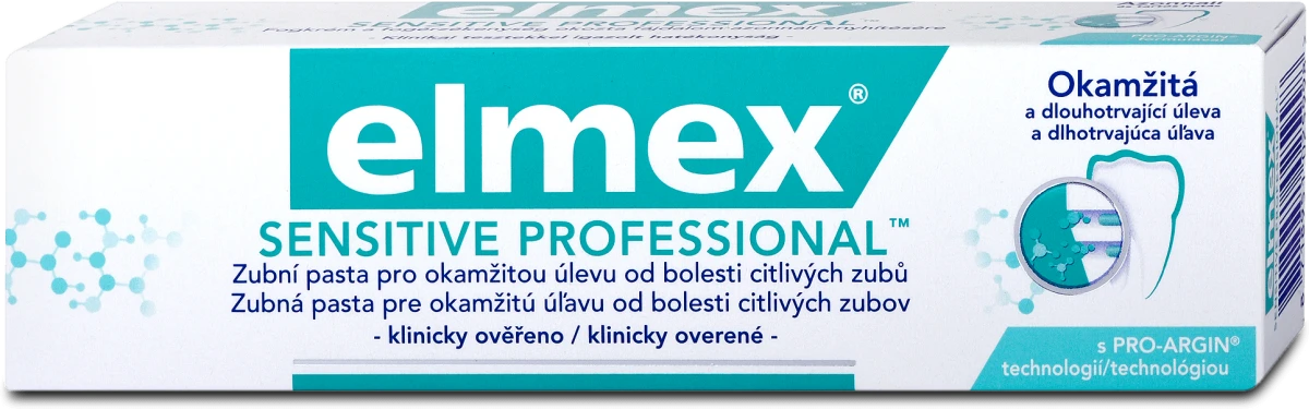 Pasta/zub Sens.Profess,Elmex 75ml-slika