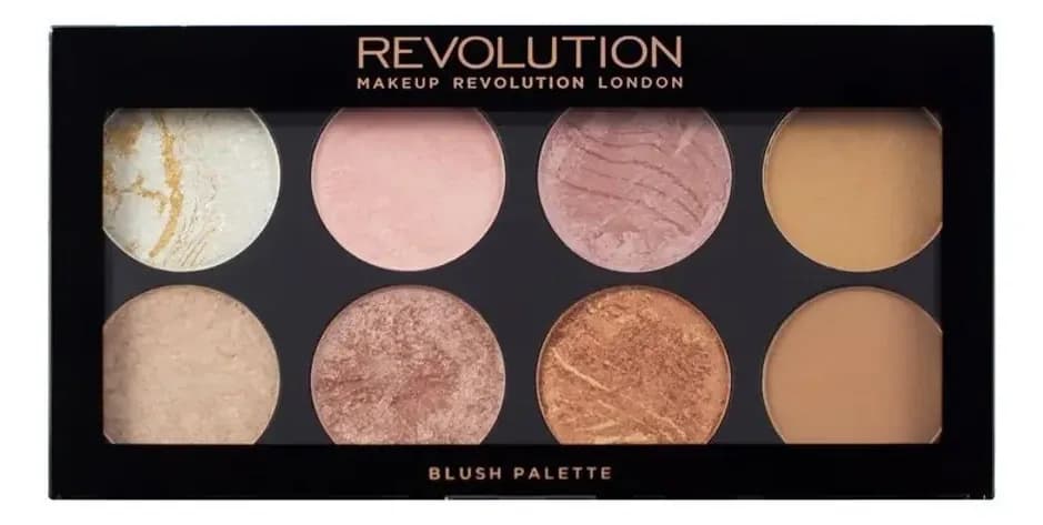 REVOLUTION paleta rumenila i hajlajtera golden sugar-slika