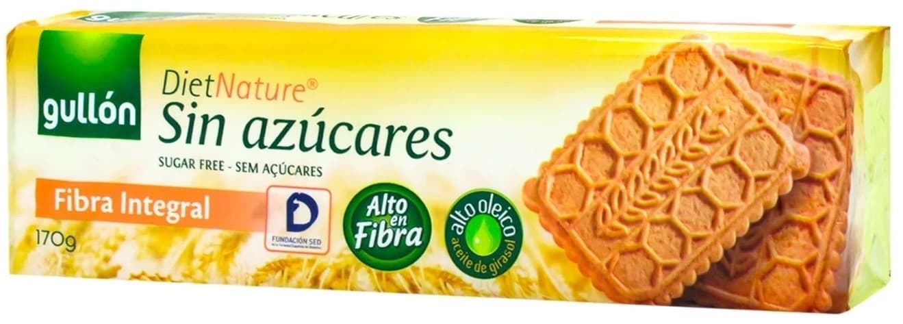 Keks bogat vlaknima bez sec.Gullon 170g-slika