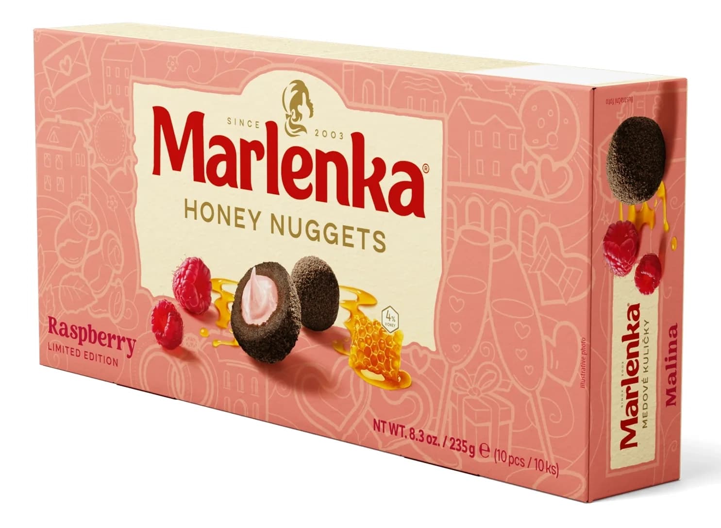 KUGLICE MEDENE KAKAO MAL 235G MARLE-slika