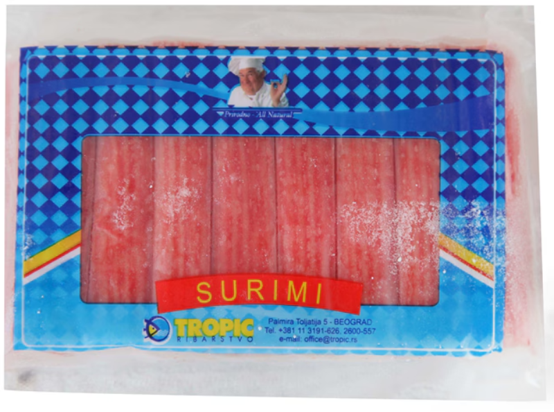 TROPIC surimi štapići od krabe 250g-slika