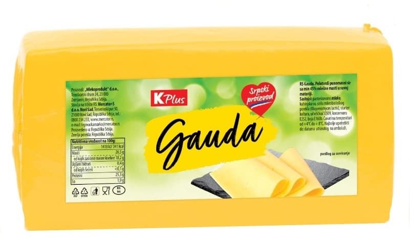 Gauda K Plus 1kg-slika